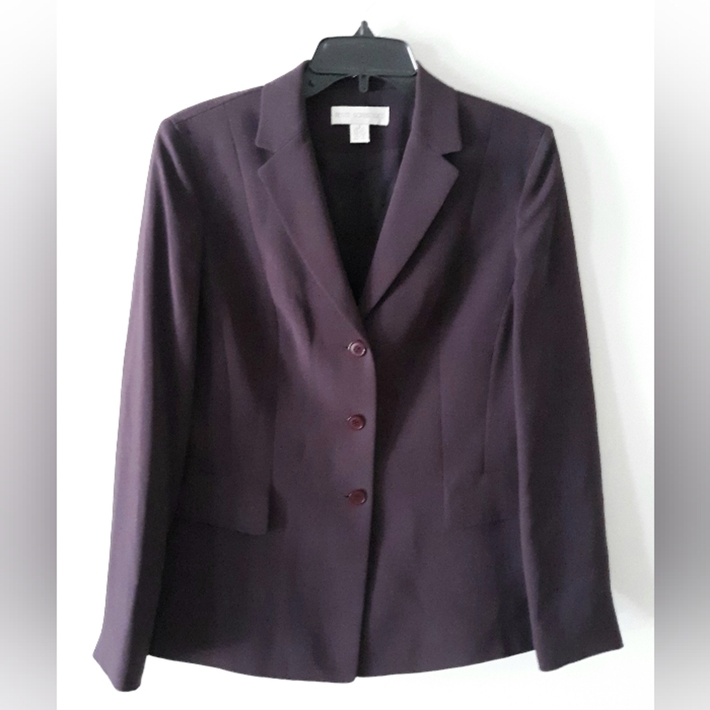 Petite Sophisticate Plum Blazer